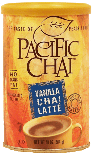 Pacific Chai vanilla chai latte, just add water 10 ounce
