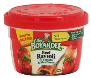 Chef Boyardee Beef Ravioli In Tomato & Meat Sauce 7.5 ounce