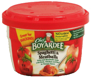 Chef Boyardee Spaghetti & Meat Balls In Tomato Sauce 7.5 ounce