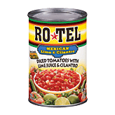 Ro*tel Diced Tomatoes w/Lime Juice & Cilantro Mexican Festival 10 ounce