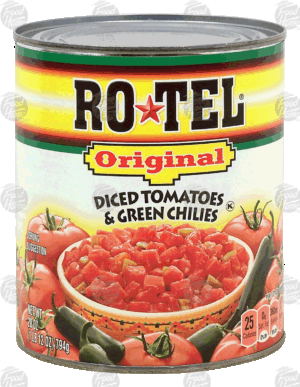 Ro*tel Diced Tomatoes & Green Chilies original 28 ounce
