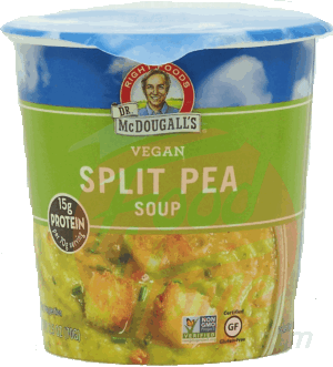 Dr. Mcdougall's Vegan split pea soup with barley, dry mix 2.5 ounce