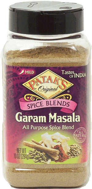 Patak's Original Spice Blends garam masala, all purpose spice blend, mild 10 ounce