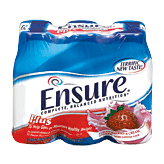 Ensure Plus Balanced Nutrition Shake Strawberries & Cream 8 Oz 6 count