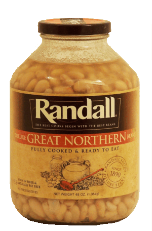 Randall deluxe great northern beans 48 ounce