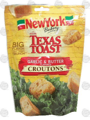 New York Barkery Texas Toast garlic & butter flavored croutons 5 ounce