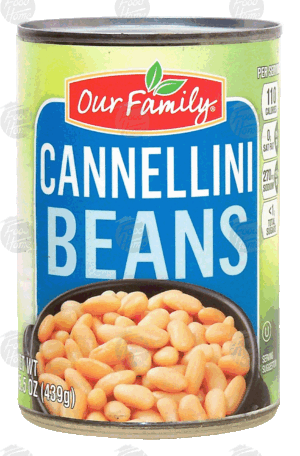 Our Family cannellini beans 15.5 ounce
