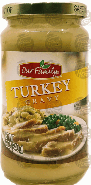 Our Family turkey gravy 12 ounce