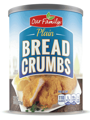 Our Family plain bread crumbs 15 ounce