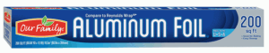 Our Family aluminum foil 200