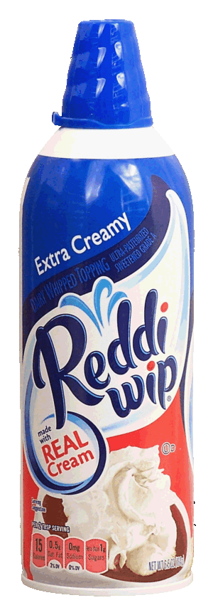 Reddi Wip extra creamy dairy whipped topping 6.5 ounce