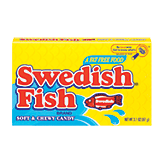 Swedish Fish soft & chewy candy brand 3.1 ounce