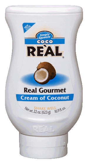 Coco Re'al Simply Squeeze cream of coconut 22 ounce