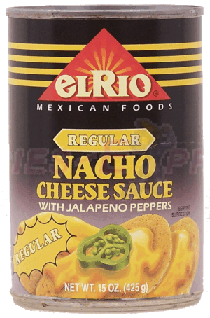 El Rio Mexican Foods regular nacho cheese sauce with jalapeno peppers 15 ounce