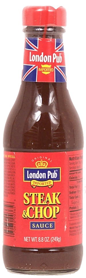 London Pub steak & chop sauce 10 ounce