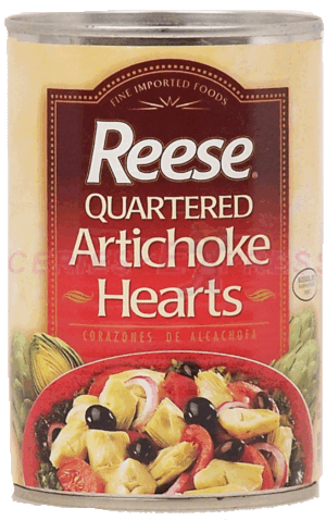 Reese quartered artichoke hearts 14 ounce