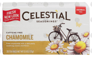 Celestial Seasonings chamomile caffeine free herb tea, 20-bags 0.6 ounce