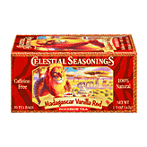 Celestial Seasonings Rooibos Tea Madagascar Vanilla Red Caffeine Free 20 Ct 1.5 ounce