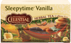 Celestial Seasonings Sleepytime vanilla flavor herbal tea, caffeine free, 20-bags 1 ounce