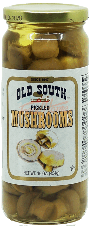 Old South pickled mushrooms 16 ounce