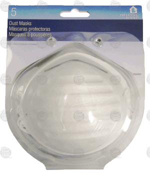 Helping Hand dust masks 5 count