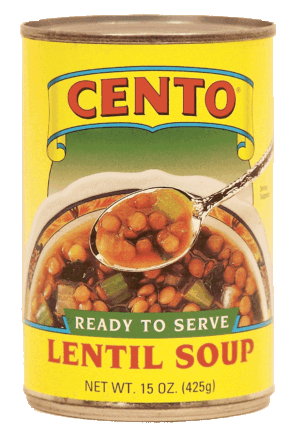 Cento lentil soup, ready to serve 15 ounce