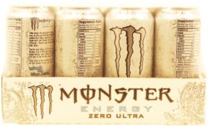 Monster Zero Ultra less sweet, lighter-tasting energy drink, carbonated, zero calories, 16-fl. oz. cans 12 pack