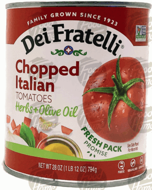 Dei Fratelli Prima Qualita chopped italian tomatoes, herbs & olive oil 28 ounce