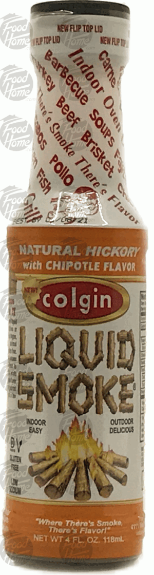 Colgin Liquid Smoke hickory with chipotle flavor 4 fluid ounce