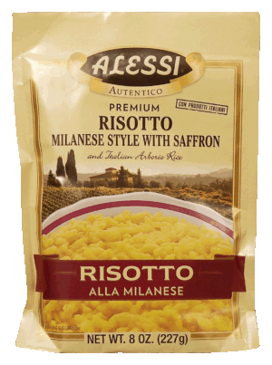 Alessi Authentico risotto milanese style with saffron, alla milanese 8 ounce