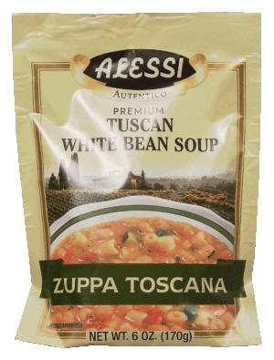 Alessi Authentico tuscan white bean soup dry mix, zuppa toscana 6 ounce