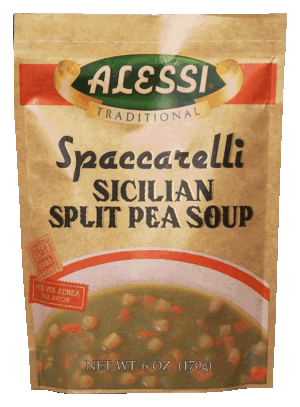 Alessi Authentico sicilian split pea soup, spaccarelli 6 ounce