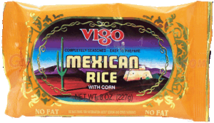 Vigo mexican rice with corn, completely seasoned 8 ounce
