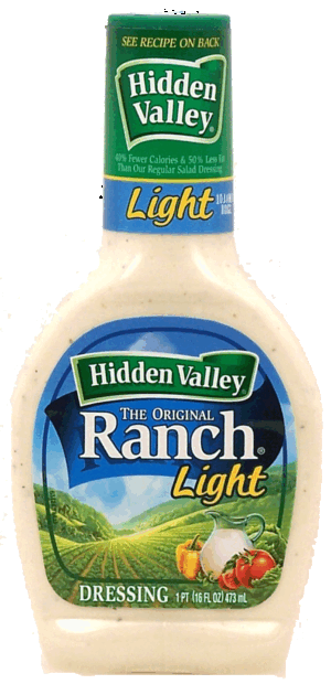 Hidden Valley Ranch original light ranch dressing 16 fluid ounce
