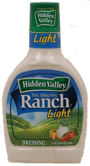 Hidden Valley original ranch dressing, light 24 fluid ounce