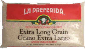 La Preferida extra long grain rice 5 pound