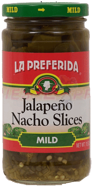 La Preferida jalapeno nacho slices mild 11.5 ounce