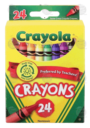Crayola crayons classic, non-toxic 24 pack