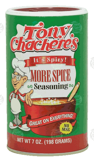 Tony Chacher's more spice seasoning 7 ounce
