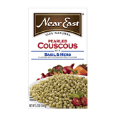 Near East Pearled Couscous Mix basil & herb, box 5 ounce