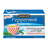 Bigelow peppermint herb tea, caffeine free, 20-bags 0.91 ounce