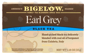 Bigelow earl grey black tea 20 count