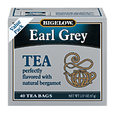 Bigelow Earl Grey tea flavored with natural bergamot, 40-bags 2.37 ounce
