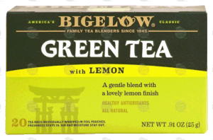 Bigelow green tea with lemon 20 count