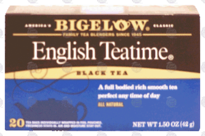 Bigelow English Teatime black tea 20 count