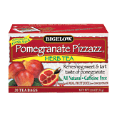 Bigelow Pomegranate Pizzazz sweet & tart herb tea, caffeine free, 20-bags 1.18 ounce