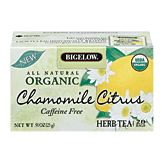 Bigelow Organic chamomile citrus caffeine free herb tea, 20-bags 0.91 ounce