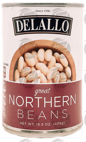 Delallo great northern beans 15.5 ounce
