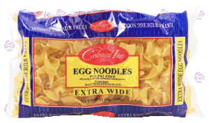 Colonial Inn egg noodles extra wide 12 ounce