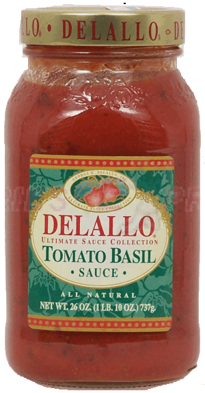 Delallo Ultimate Sauce Collection tomato basil sauce 26 ounce